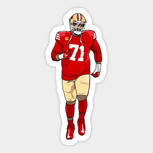 trent defense Sticker